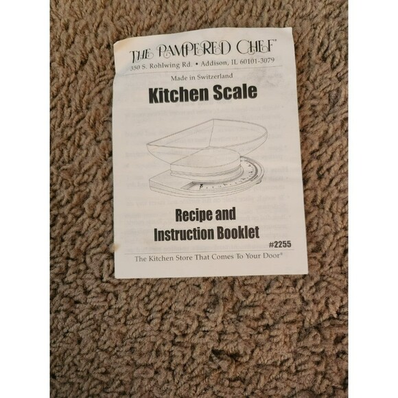 Pampered Chef Kitchen Scale B5 - Picture 3 of 3